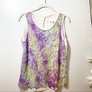 Custom Tie Dyed Romeo & Juliet Couture Tank